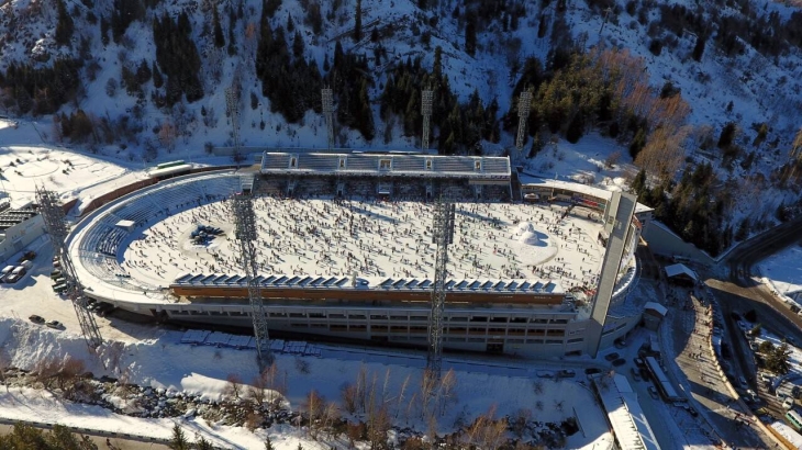 
                                                                                                                                                                                                                                                                                                                                                                                                                                                                Реконструкция катка "Медеу" в Алматы будет длиться три года
                                                    