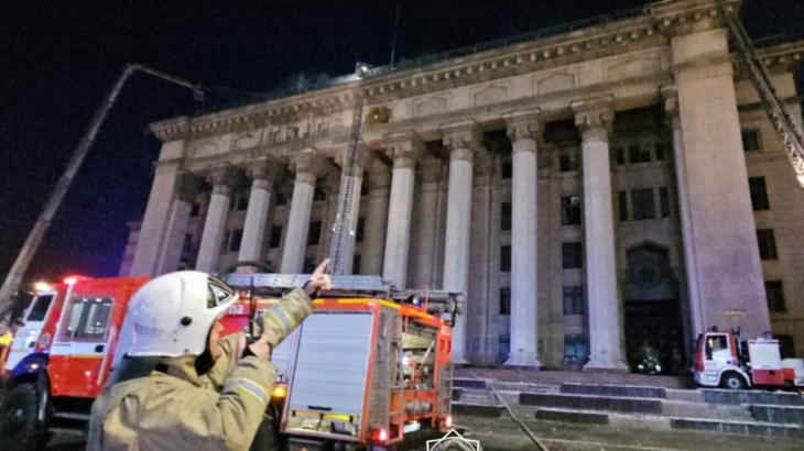 
                                                                                                                                                                                                                                                                                                                                                                            Пожар в здании КБТУ в Алматы локализовали – МЧС РК
                                                    