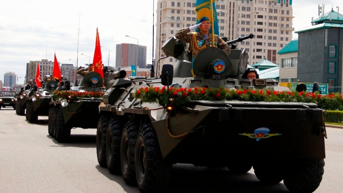 Жеңістің 80 жылдығы: Астанада әскери парад өткізуге 2,5 миллиард теңге жұмсалады
Жеңістің 80 жылдығы: Астанада әскери парад өткізуге 2,5 миллиард теңге жұмсалады