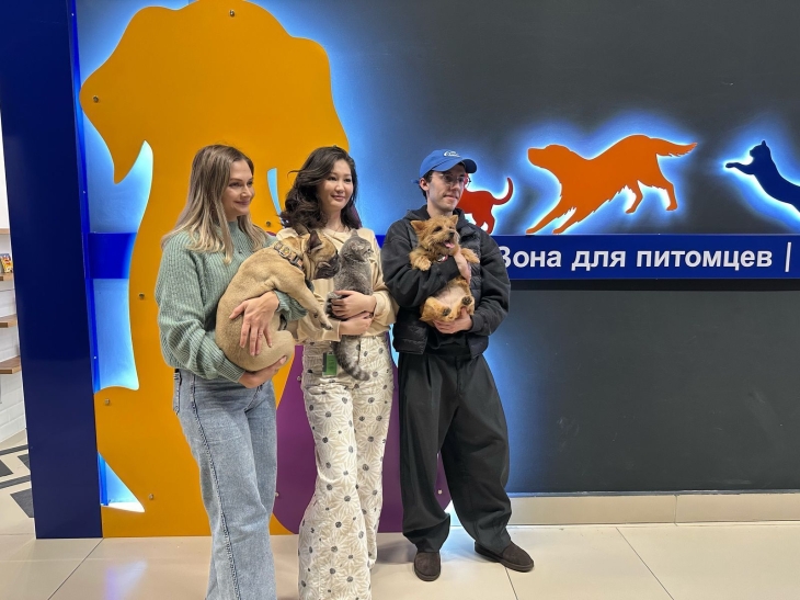 Как выглядит зона для питомцев в аэропорту Алматы
Как выглядит зона для питомцев в аэропорту Алматы