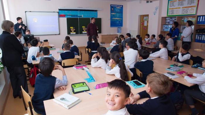 
                                                                                                                                                                                                                                                                                                                                                                                                                                                                Сколько детей пойдут в первый класс в Аcтане
                                                    