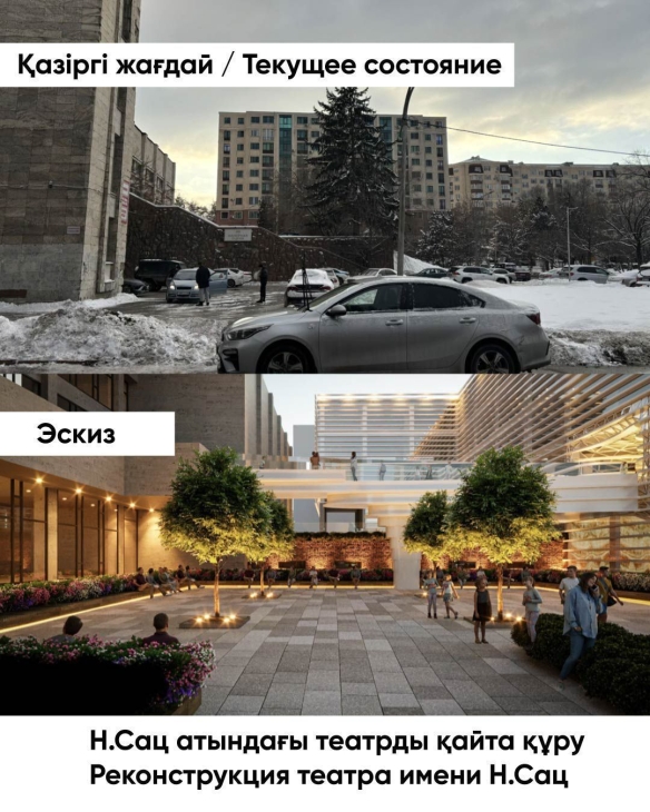 
                                                                                                                                                                                                                                                                                                                                                                                                                                                                                                                                                    Реконструкцию театра имени Сац за 22 млрд тенге начнут в марте: что входит в проект
                                                    