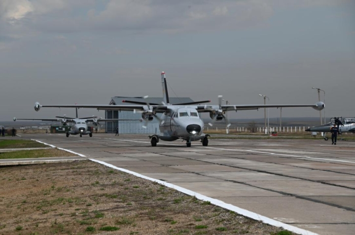 Парад Победы в Астане: в Минобороны показали фото с репетиций авиашоу
Парад Победы в Астане: в Минобороны показали фото с репетиций авиашоу