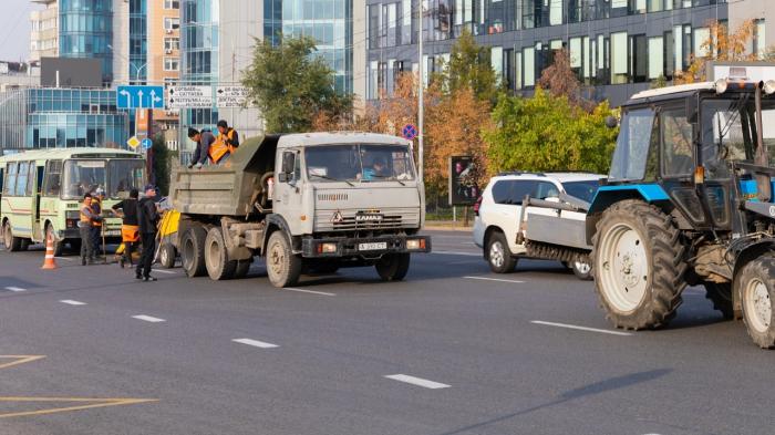 Участки улиц Коктал и Байсеитовой временно перекрыли в Астане
Участки улиц Коктал и Байсеитовой временно перекрыли в Астане
