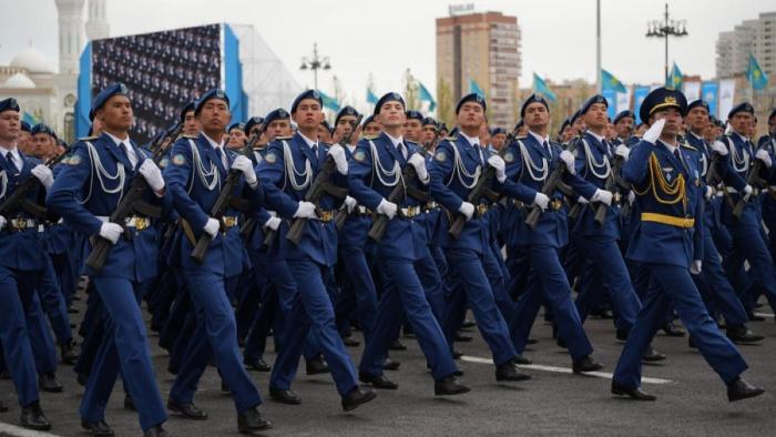 
                                                                                                                                                                                                                                                                                                                                                                                                                                                                                                Военный парад начался в Астане
                                                            