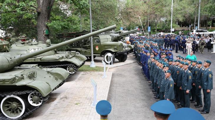 Легендарный танк Т-34 и "Катюшу" выставили в музее под открытым небом в Алматы
Легендарный танк Т-34 и "Катюшу" выставили в музее под открытым небом в Алматы