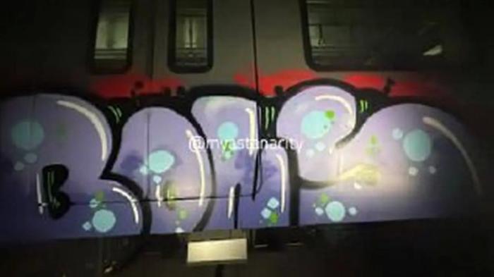 Не успели запустить на линию: вагоны LRT разрисовали граффити
Не успели запустить на линию: вагоны LRT разрисовали граффити