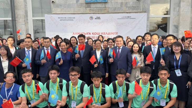 
                                                                                                                                                                                                                                                                                                                                                                                                                                                                                                                                                                                                                    В Алматы прибыл первый туристический поезд из китайского Сианя
                                                            