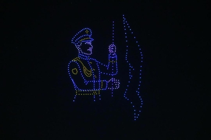 
                                                                                                                                                                                                                                                                                                                                                                                                                                                                                                Шоу из 550 дронов прошло в Астане 
                                                            