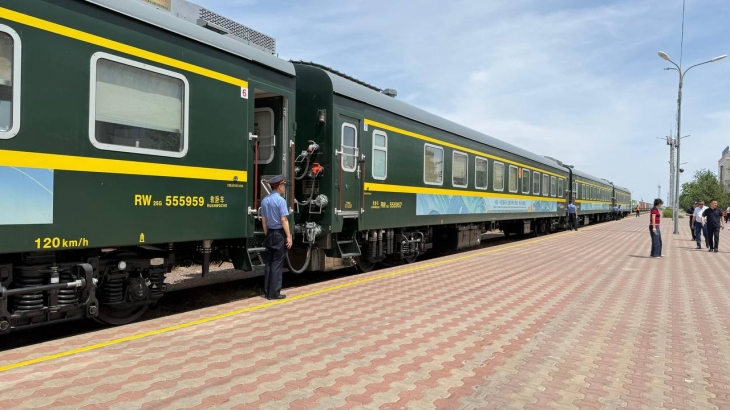 
                                                                                                                                                                                                                                                                                                                                                                                                                                                                                                                                                                                                                    В Алматы прибыл первый туристический поезд из китайского Сианя
                                                            