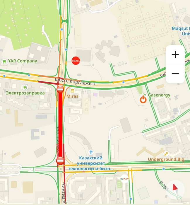 
                                                                                                                                                                                                                                                                                                                                                                                                                                                                                                                                                                                                                                                                                                                                        Движение по улице Айтматова ограничили в Астане
                                                            