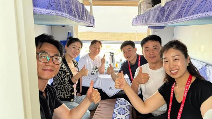 
                                                                                                                                                                                                                                                                                                                                                                                                                                                                                                                                                                                                                    В Алматы прибыл первый туристический поезд из китайского Сианя
                                                            