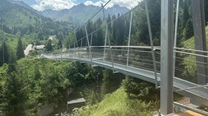 Қыркүйекте Алматының Күйгенсай шатқалында жаңа көпір пайдалануға беріледі
Қыркүйекте Алматының Күйгенсай шатқалында жаңа көпір пайдалануға беріледі