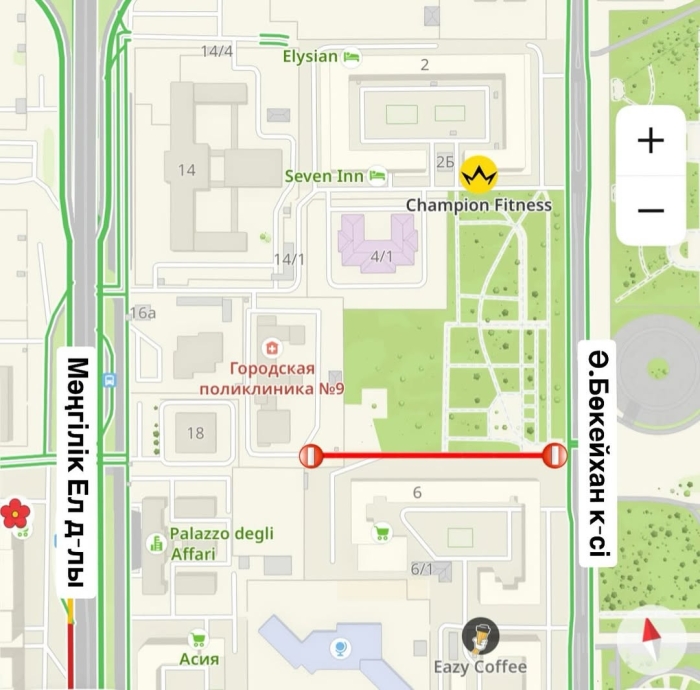 
                                                                                                                                                                                                                                                                                                                                                                                                                                                                                                                                                                                                                    В Астане на три месяца закроют проезд к городской поликлинике
                                                            