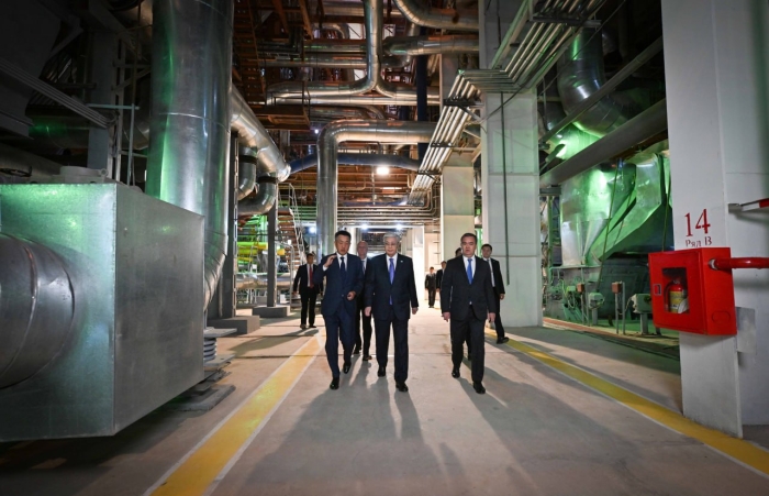 
                                                                                                                                                                                                                                                                                                                                                                                                                                                                                                Токаев ознакомился с работой первой очереди ТЭЦ-3 Астаны
                                                            