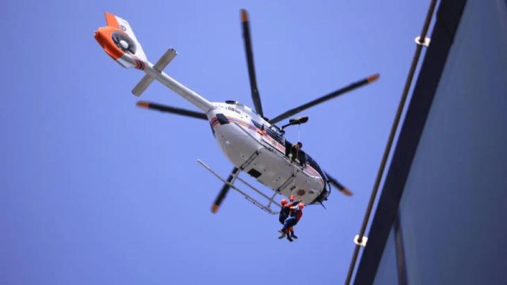 Международная тренировка спасателей в 35-этажном ЖК Алматы: как это было
Международная тренировка спасателей в 35-этажном ЖК Алматы: как это было