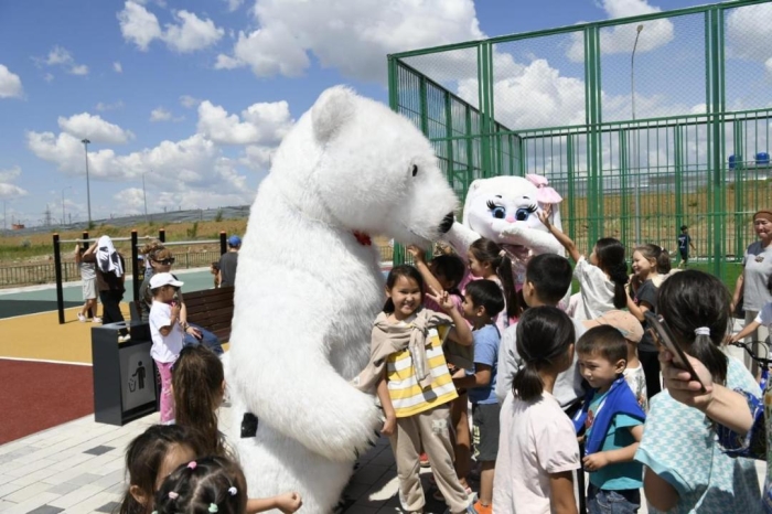 
                                                                                                                                                                                                                                                                                                                                                                            Новое общественное пространство открыли в Астане на месте пустыря 
                                                            