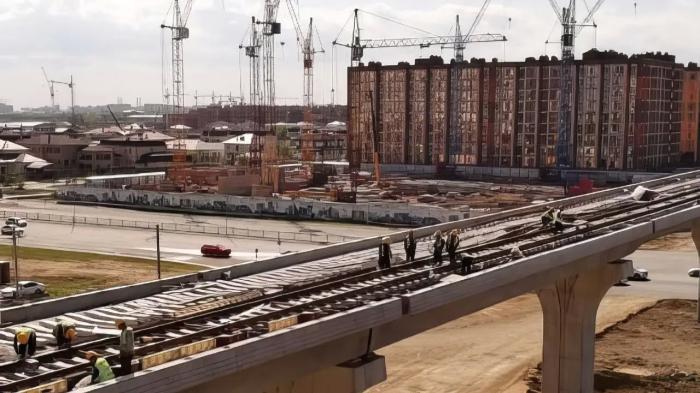 
                                                                                                                                                                                                                                                                                                                                                                                                                                                                                                                                                                                                                    Движение ограничат на проспекте Кабанбай батыра в Астане из-за строительства LRT 
                                                            