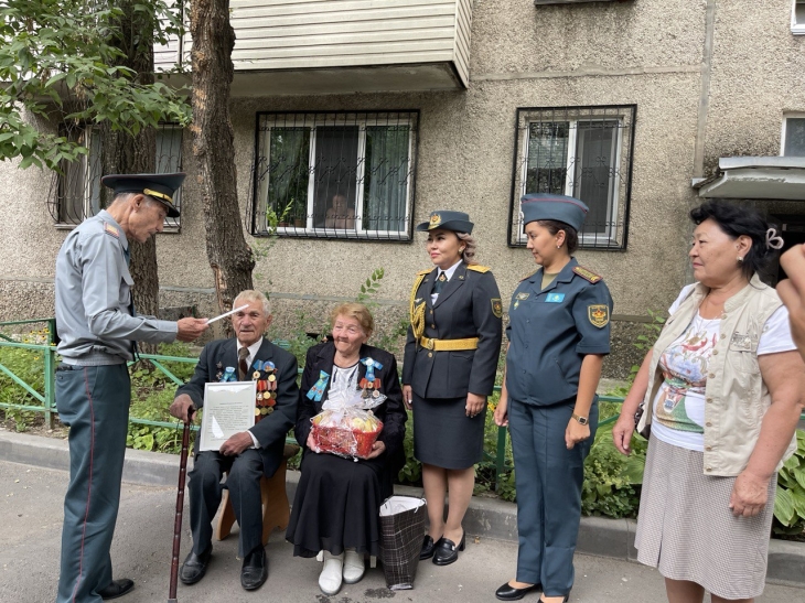 
                                                                                                                                                                                                                                                                                                                                                                                                                                                                                                С 17 лет на фронте: в Алматы поздравили со столетним юбилеем ветерана войны Владимира Белозёрова
                                                            