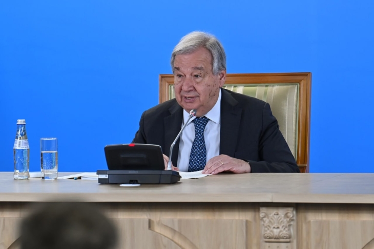 
                                                                                                                                                                                                                                                                                                                                                                                                                                                                                                "Казахстан больше не является страной, не имеющей выхода к морю". Токаев и Гутерриш выступили в Региональном центре ООН в Алматы
                                                            