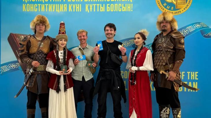 10 тысяч туристов получат подарки ко Дню Конституции в аэропорту Алматы
10 тысяч туристов получат подарки ко Дню Конституции в аэропорту Алматы