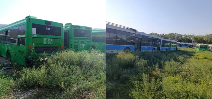 
                                                                                                                                                                                                                                                                                                                                                                                                                                                                                                                                                                                                                    Старые алматинские автобусы и троллейбусы продают на торгах как металлолом за 37,6 млн тенге
                                                            