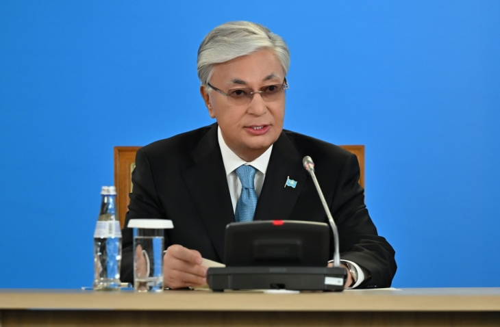 
                                                                                                                                                                                                                                                                                                                                                                                                                                                                                                "Казахстан больше не является страной, не имеющей выхода к морю". Токаев и Гутерриш выступили в Региональном центре ООН в Алматы
                                                            