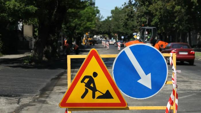 Участок улицы Сейфуллина частично перекрыли в Астане
Участок улицы Сейфуллина частично перекрыли в Астане