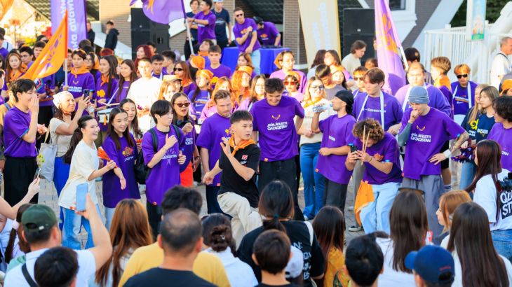 "Я и есть Казахстан". Масштабный фестиваль барабанов прошёл в Алматы
"Я и есть Казахстан". Масштабный фестиваль барабанов прошёл в Алматы