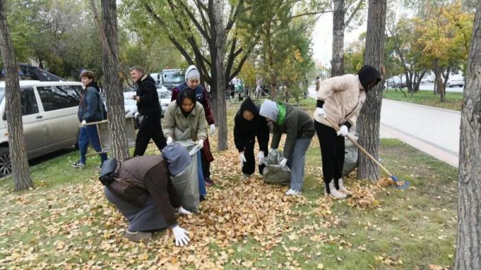 
                                                                                                                                                                                                                                                                                                                                                                                                                                                                                                Коммунальщики высадили 250 деревьев на субботнике в Астане
                                                            