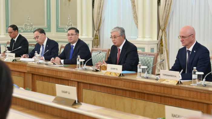 Токаев Рахмону: Благодарны за выполнение обязательств по воде Токаев Рахмону: Благодарны за выполнение обязательств по воде