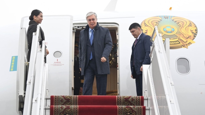 Касым-Жомарт Токаев прилетел в Алматы Касым-Жомарт Токаев прилетел в Алматы