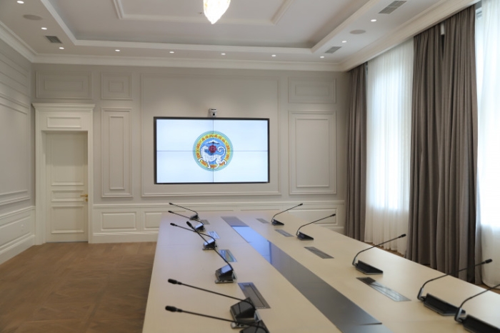 Турецкий мрамор и кыргызский травертин. Что изменилось в здании акимата Алматы