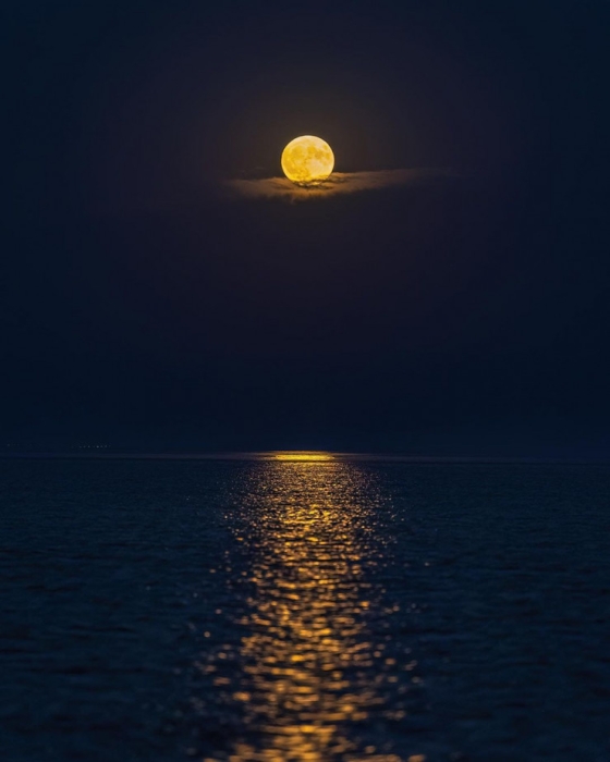 Суперлуние в Казахстане: как это было Суперлуние в Казахстане: как это было