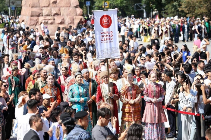 Делегацию из Алматы проводили на Всемирные игры кочевников
Делегацию из Алматы проводили на Всемирные игры кочевников