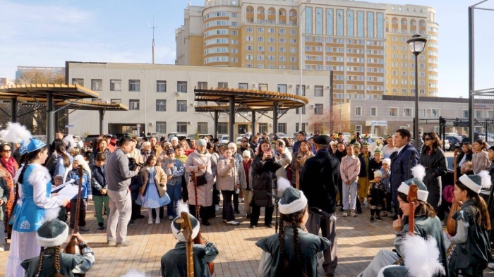 
Новое общественное пространство открыли в Астане на месте ветхих зданий

