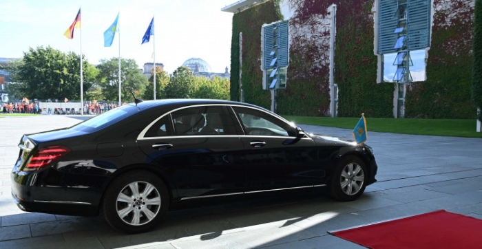 Президент Токаев встретился с канцлером Германии Шольцем Президент Токаев встретился с канцлером Германии Шольцем