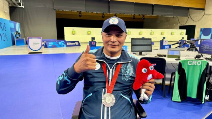 Еркин Габбасов принес сборной Казахстана первую медаль Паралимпиады-2024 Еркин Габбасов принес сборной Казахстана первую медаль Паралимпиады-2024