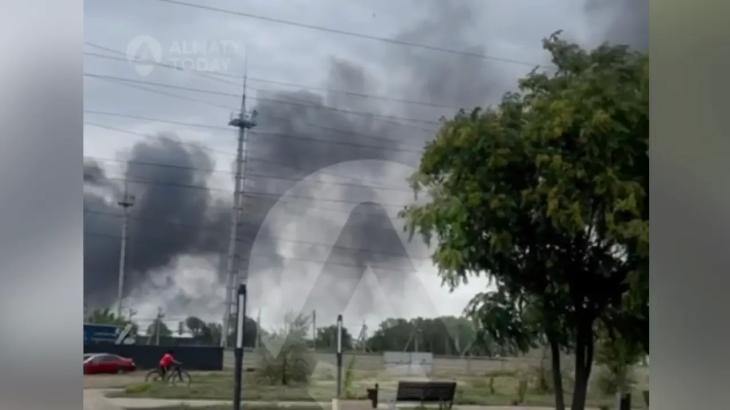 
                                                                                                                                                                                                                                                                                                                                                                                                                                                                                                Клубы дыма в районе алматинской барахолки: что горит?
                                                            