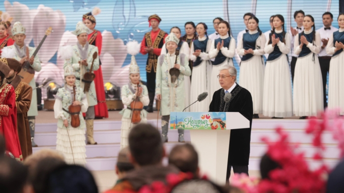 Токаев поздравил казахстанцев с Наурызом Токаев поздравил казахстанцев с Наурызом