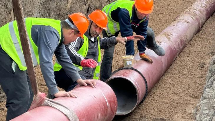 Алматының Наурызбай ауданындағы 100 мыңнан астам тұрғын таза сумен қамтамасыз етіледі
Алматының Наурызбай ауданындағы 100 мыңнан астам тұрғын таза сумен қамтамасыз етіледі