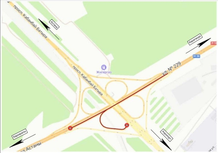 На кольцевой дороге вокруг Астаны введут ограничения
На кольцевой дороге вокруг Астаны введут ограничения