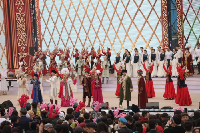 Токаев поздравил казахстанцев с Наурызом Токаев поздравил казахстанцев с Наурызом