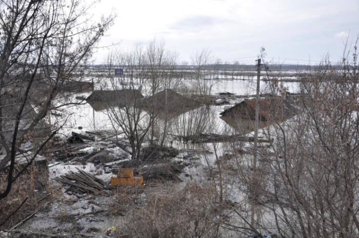 В Петропавловске прорвало все дамбы, идет эвакуация