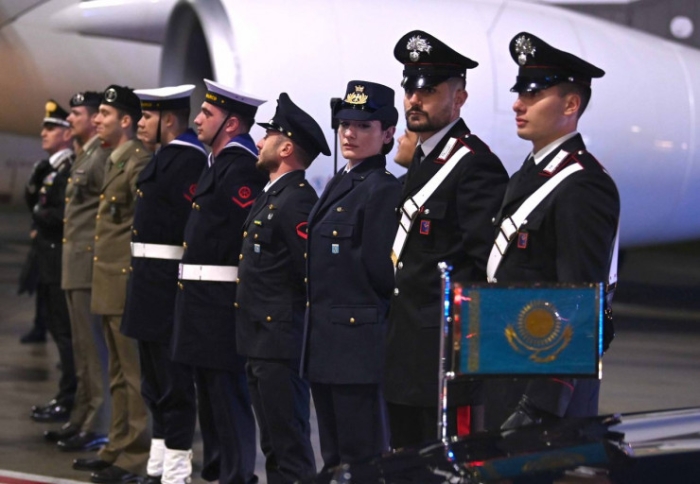 Касым-Жомарт Токаев прибыл с визитом в Италию Касым-Жомарт Токаев прибыл с визитом в Италию